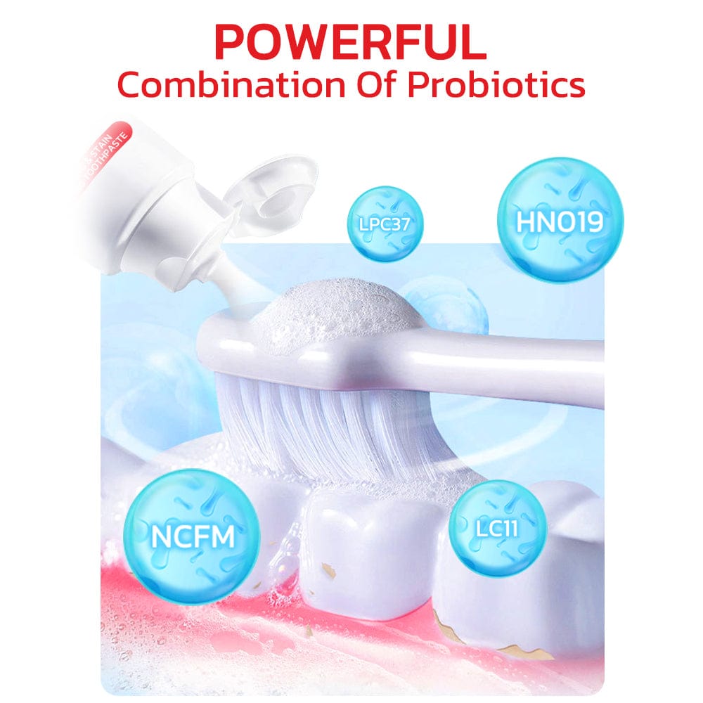 SP-4 Probiotic Teeth Whitening Toothpaste Buy 1 Get 1 Free! OFFER ENDS TODAY!