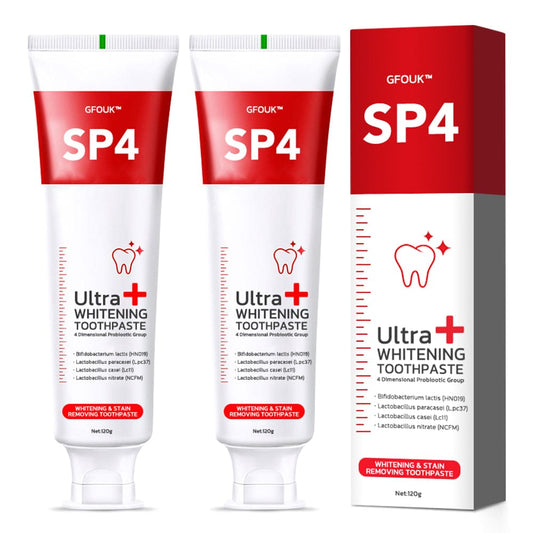 SP-4 Probiotic Teeth Whitening Toothpaste Buy 1 Get 1 Free! OFFER ENDS TODAY!